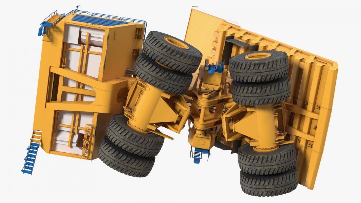 3D Belaz 75710 Raised Bed New