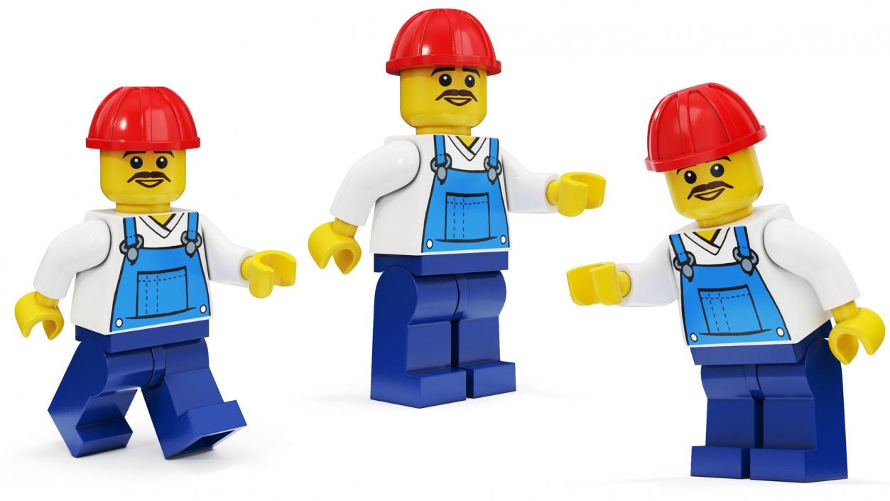 3D Rigged LEGO Minifigures Collection 2