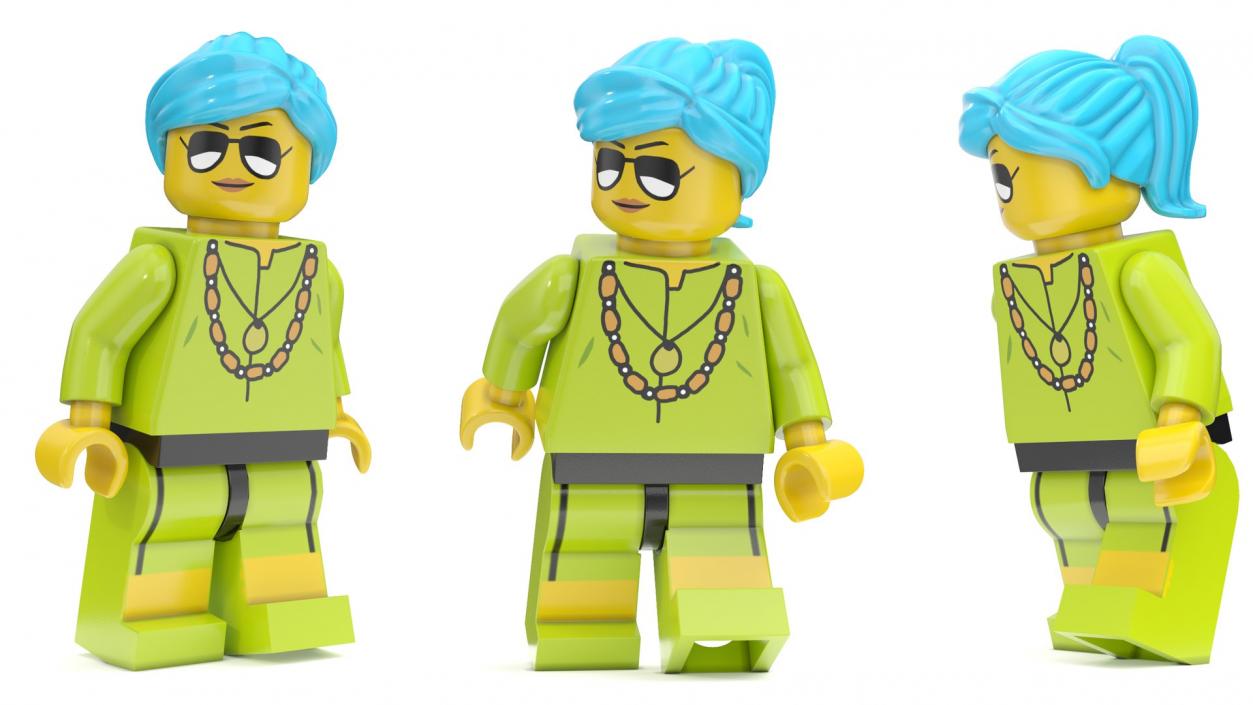 3D Rigged LEGO Minifigures Collection 2