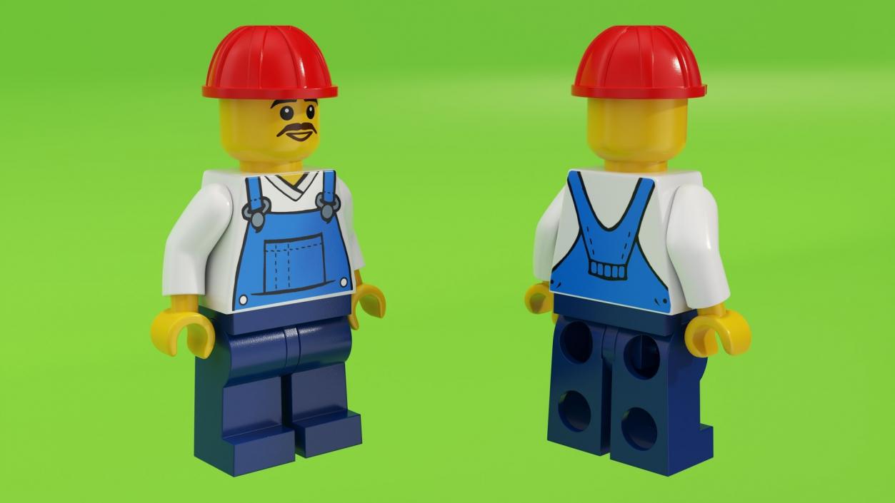 3D Rigged LEGO Minifigures Collection 2