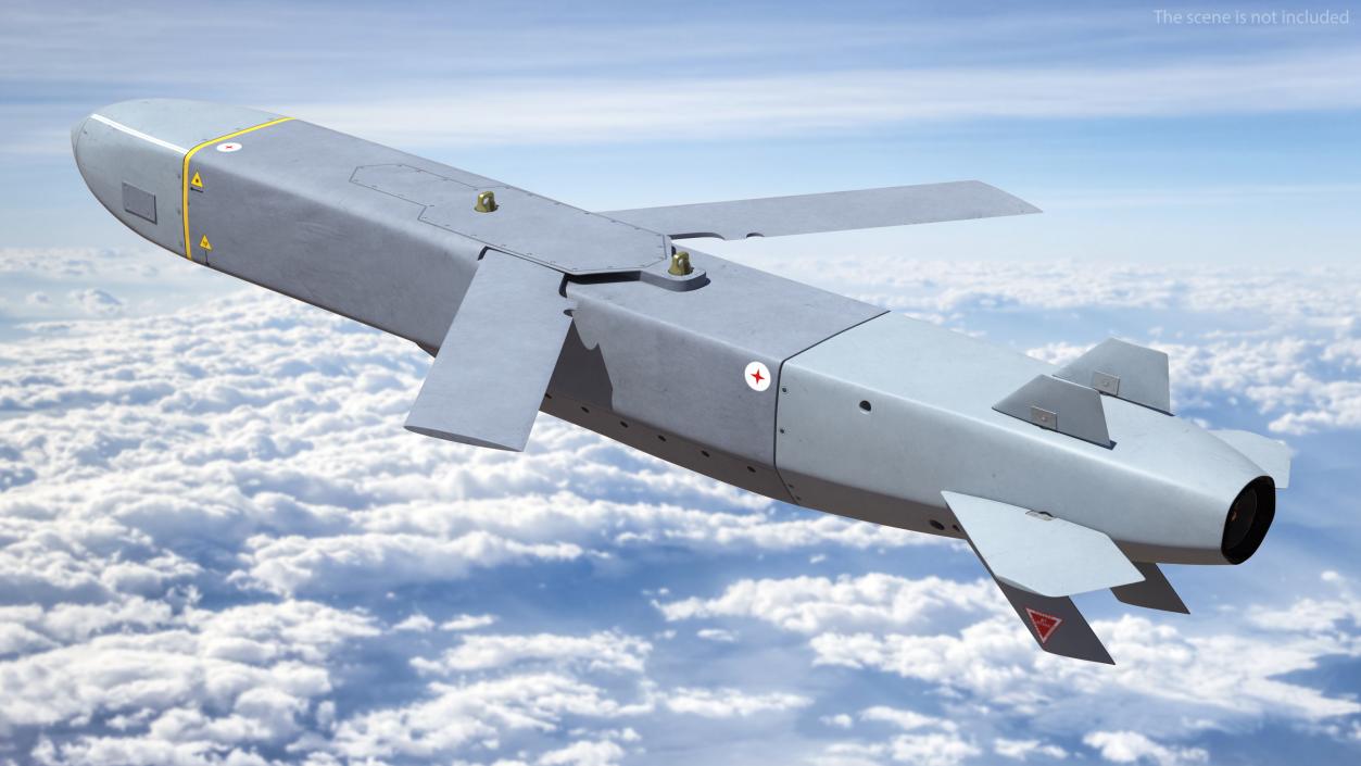 British French Air Launched Cruise Missile 2 3D model