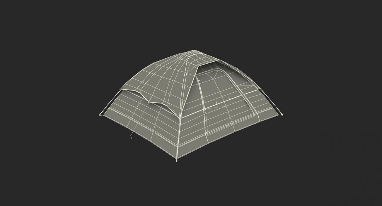 3D Camping Collection with Man Traveler 2 model