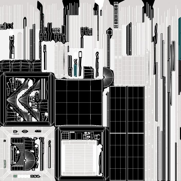 Cassette Fan Coil Unit Suzuki 3D model