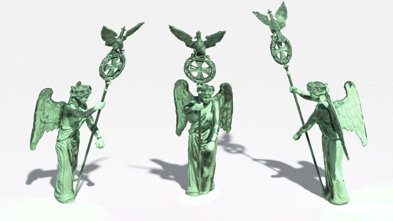 3D model Goddess of Victory Statue