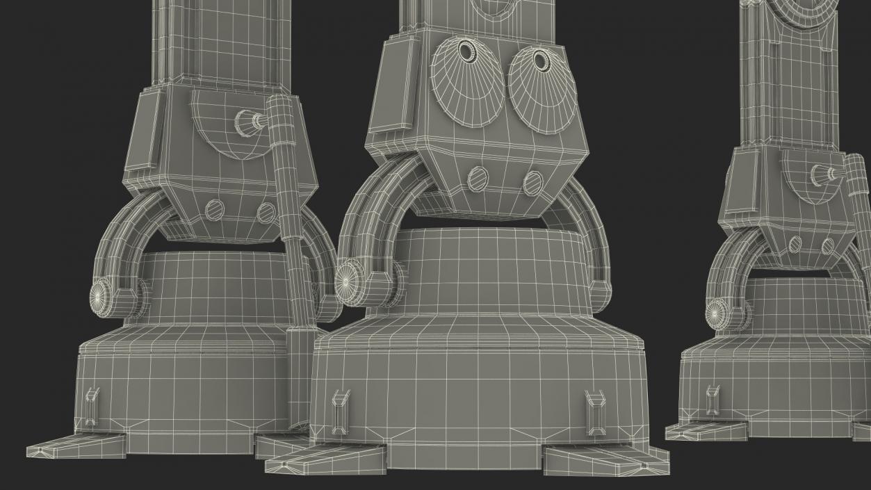 3D Dirt Star Wars AT-AT Rigged for Maya