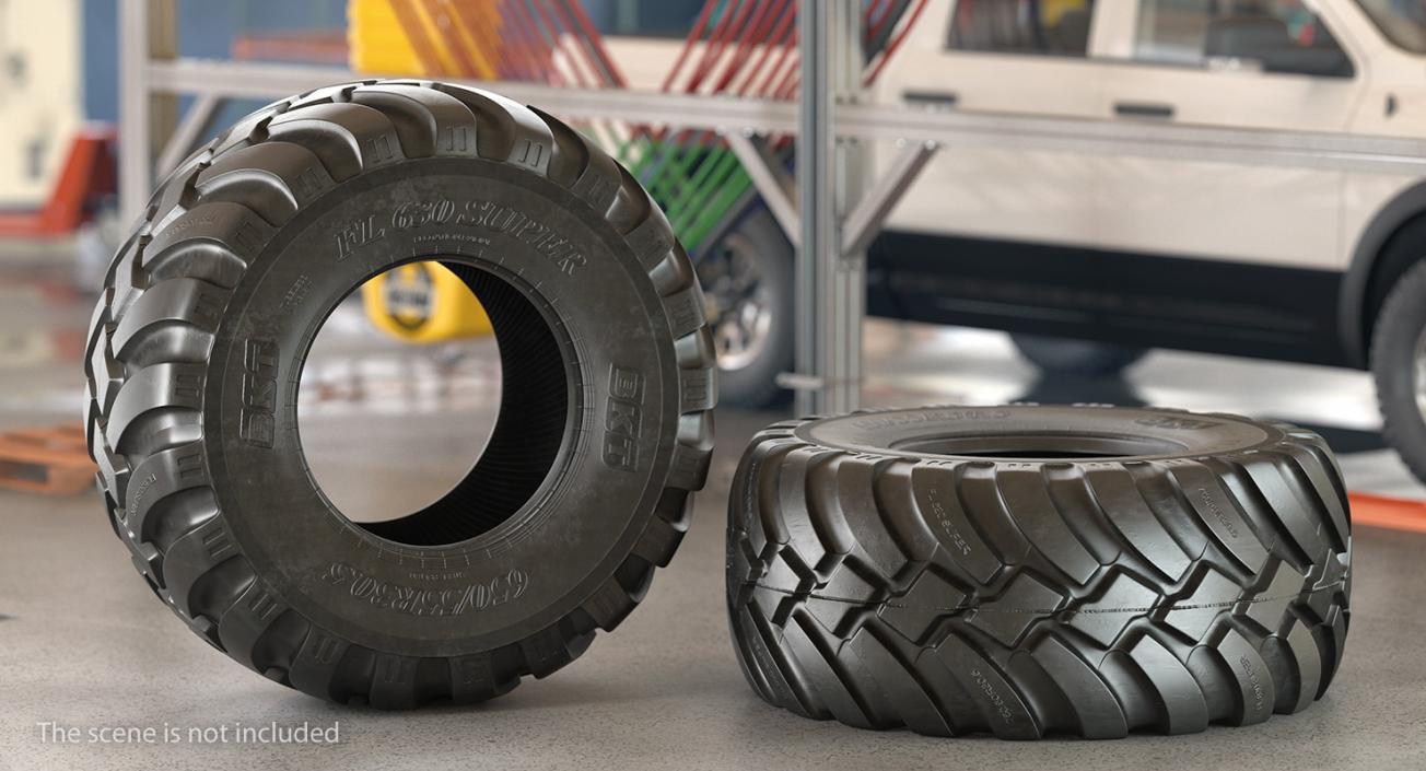 3D Off Road Tyre model