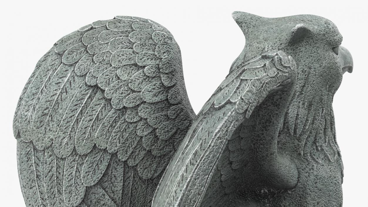 3D model Griffin Statue Stone