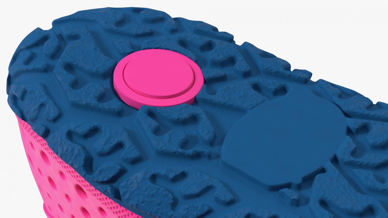 Swimming Pool Shoes Pink 3D model