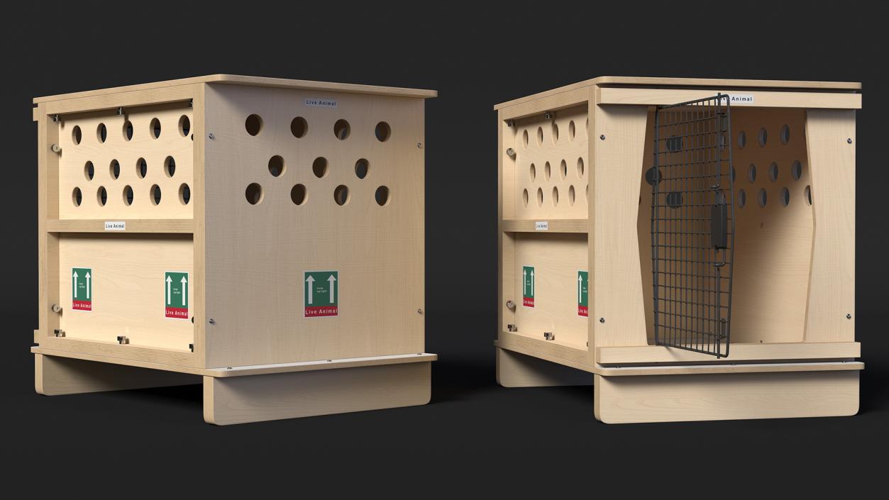 3D Pet Carriers Collection model