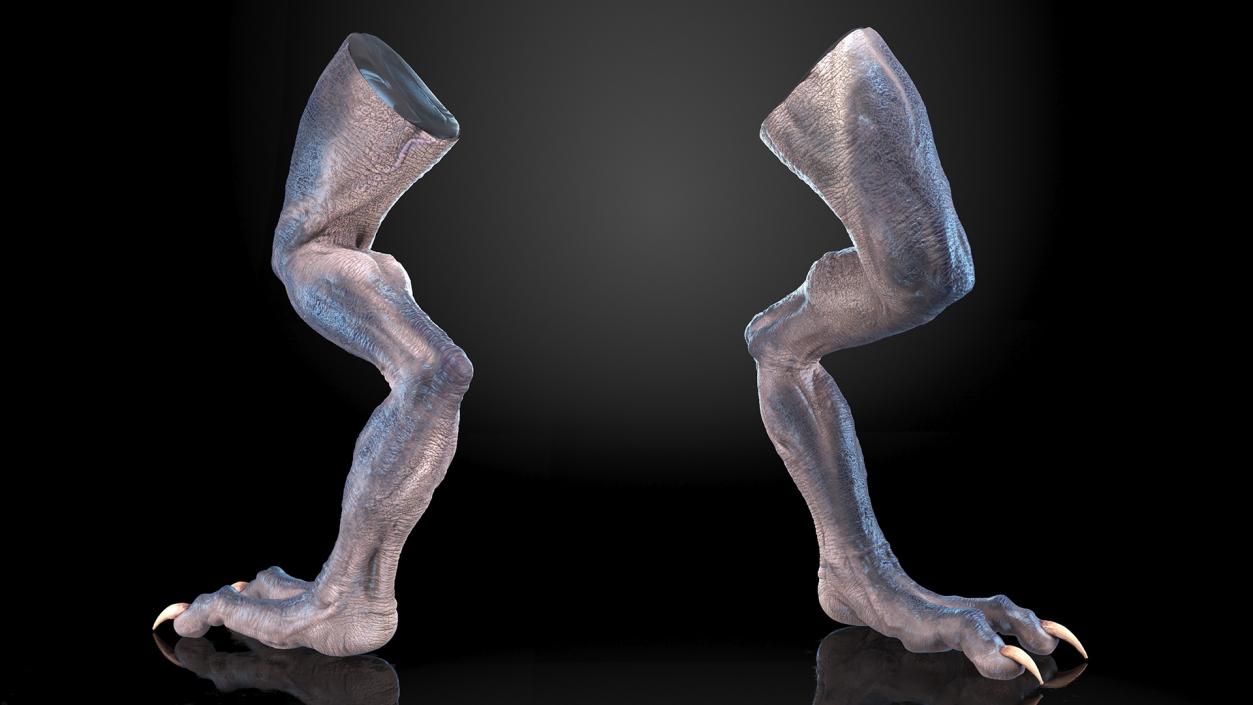 3D model Monster Creature Leg