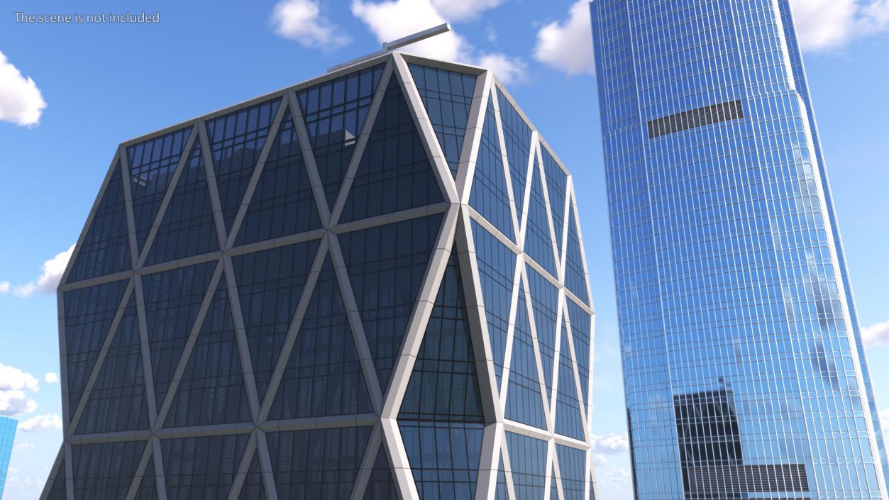 Fosters New York Hearst Tower 3D model