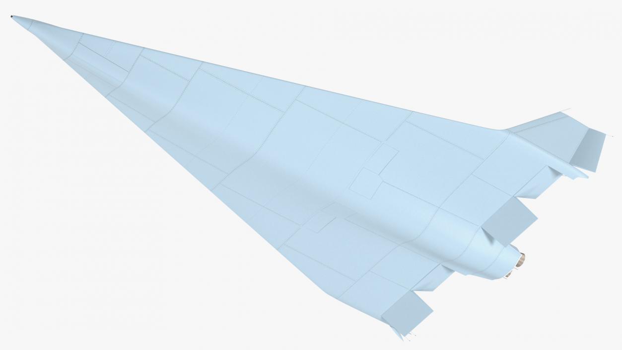 3D Hypersonic Surveillance Drone Rigged