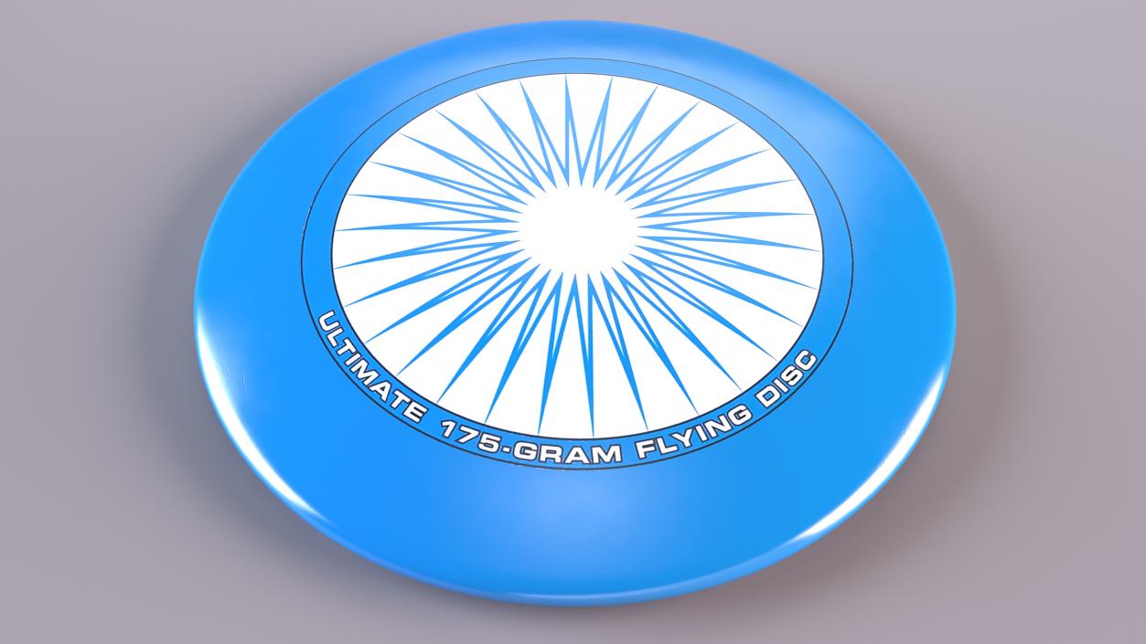 Plastic Flying Disc 3D model