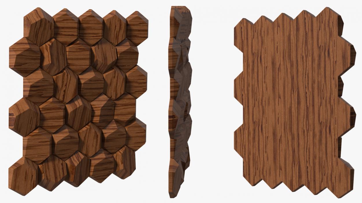 Wall Panels Collection 3 3D model