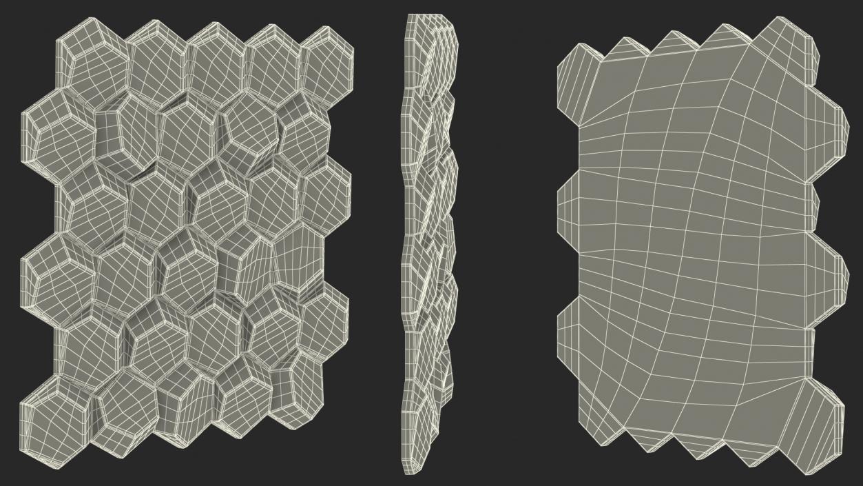 Wall Panels Collection 3 3D model