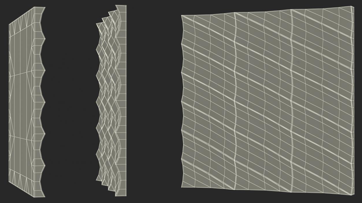 Wall Panels Collection 3 3D model