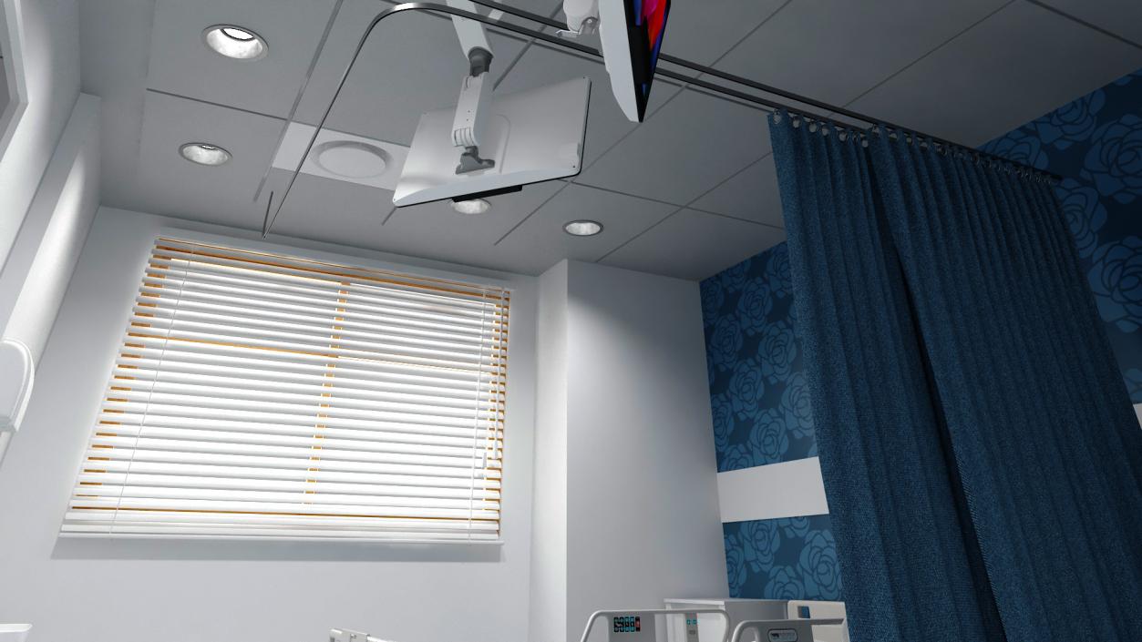 3D model Modern Hospital Ward