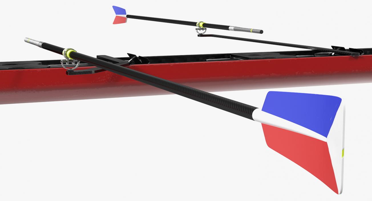 3D model Coxed Four Boat