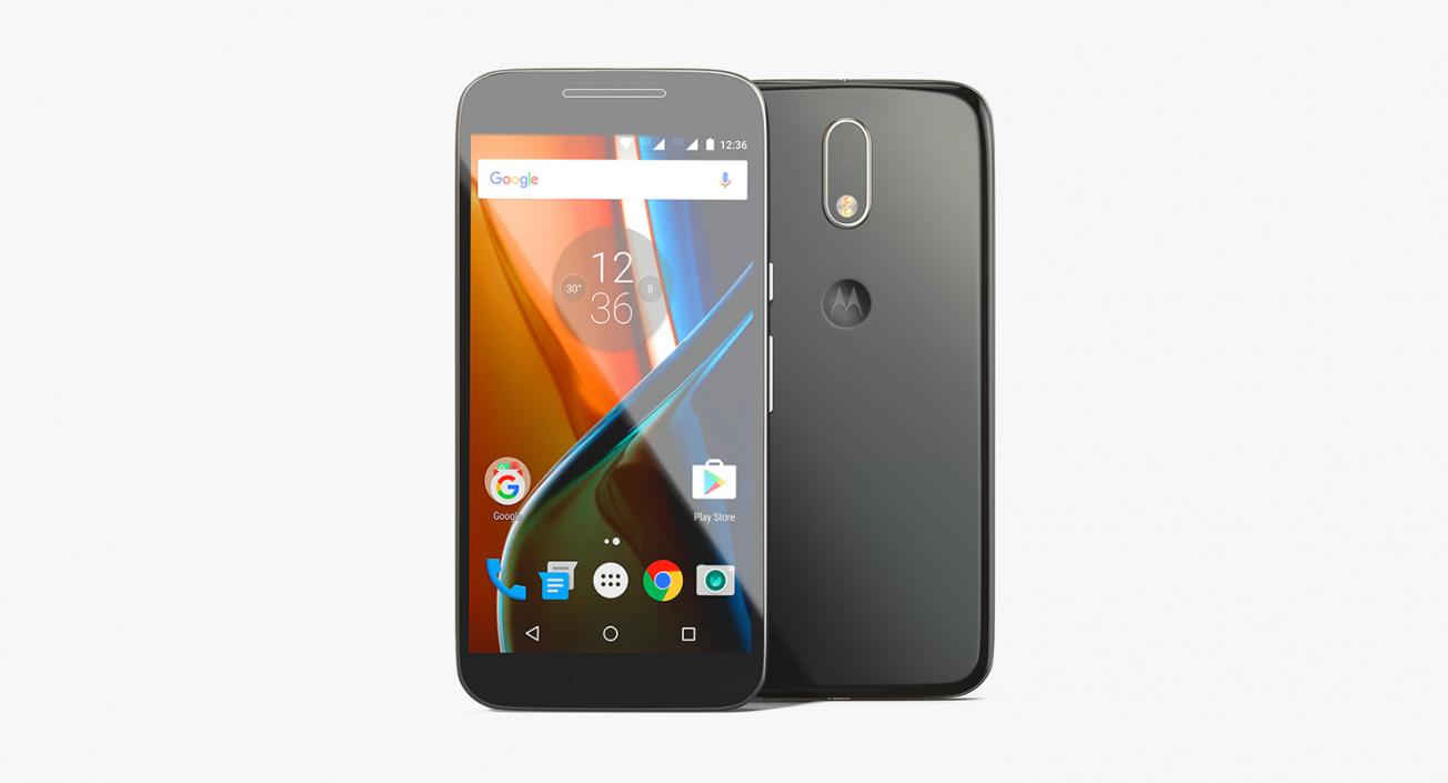 Motorola Moto G4 Black 3D