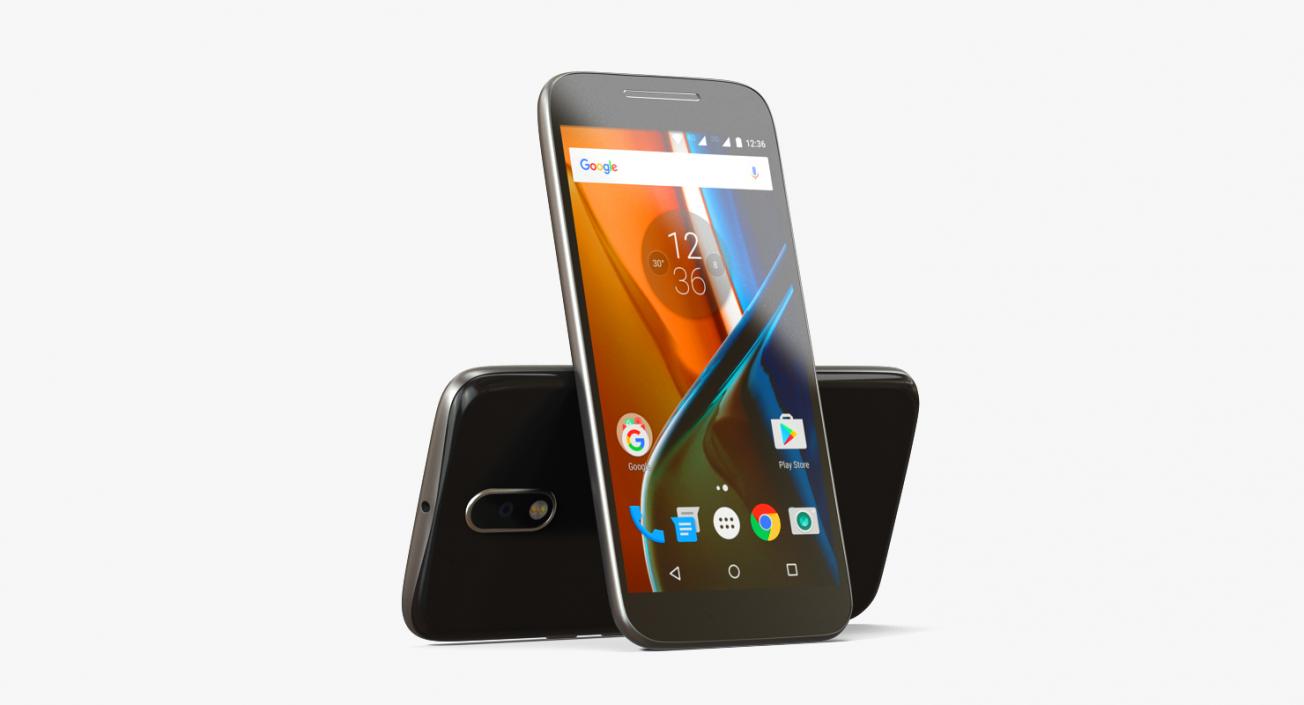 Motorola Moto G4 Black 3D