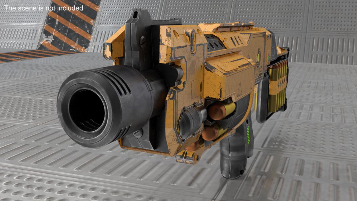 3D SciFi N-Strike Stockade model