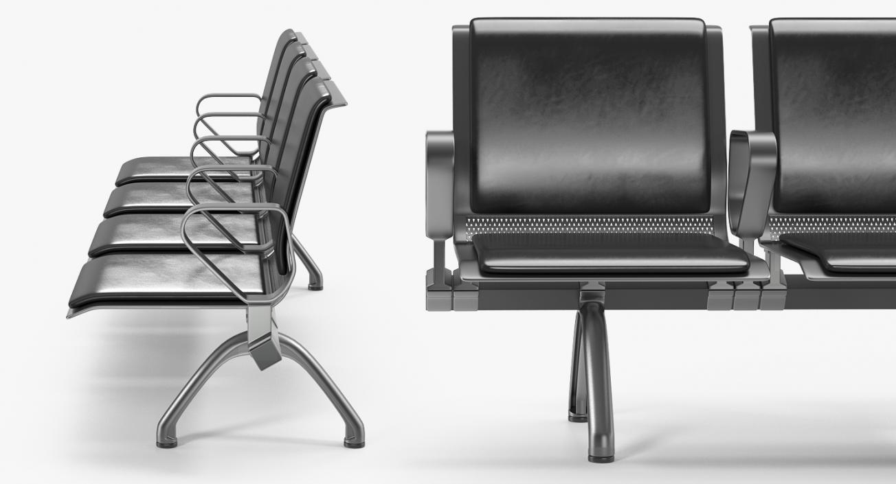 3D model Waiting Chairs 3D Models Collection