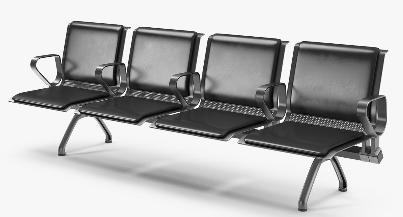 3D model Waiting Chairs 3D Models Collection