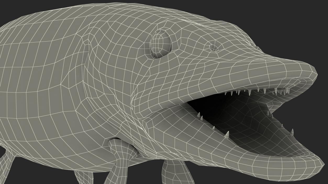 3D Northern Pike model