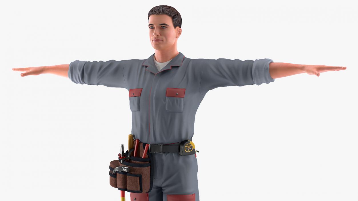 3D Locksmith T-Pose