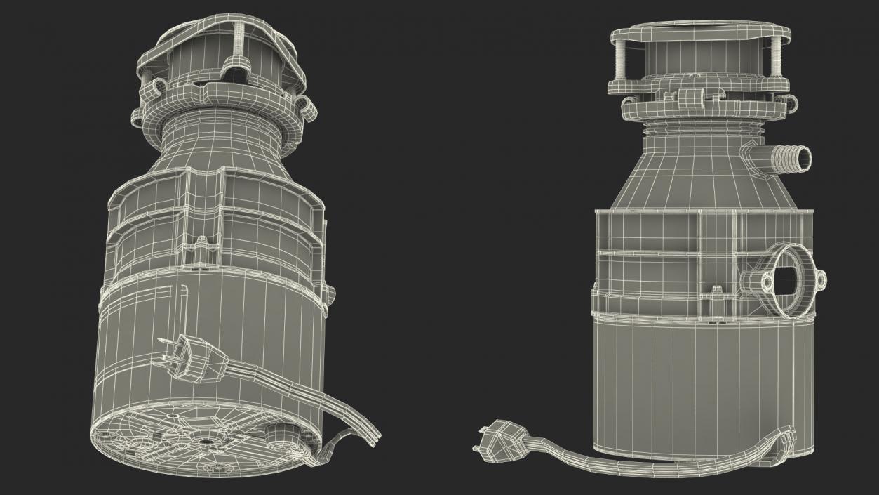 Feed Garbage Disposal Badger 1XL 1-3 HP 3D model