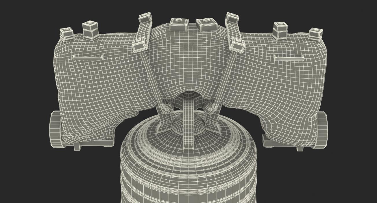 Liberty Bell with Yoke 3D