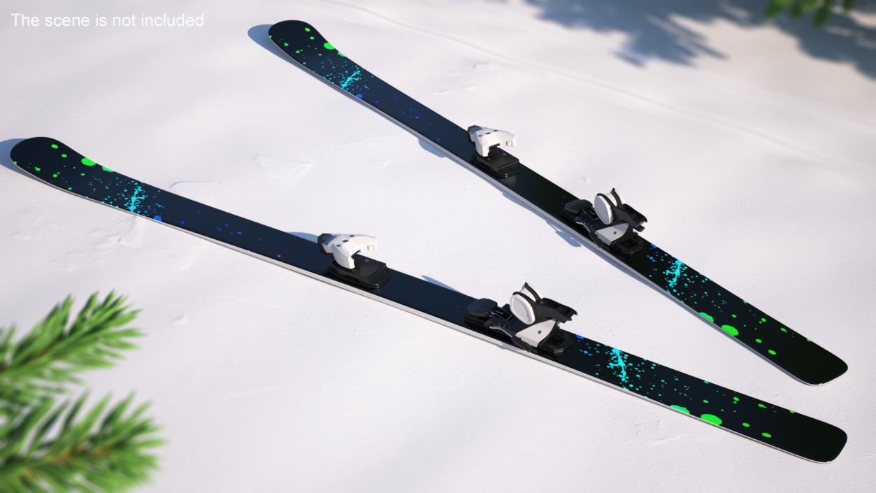 3D Snow Skis 2