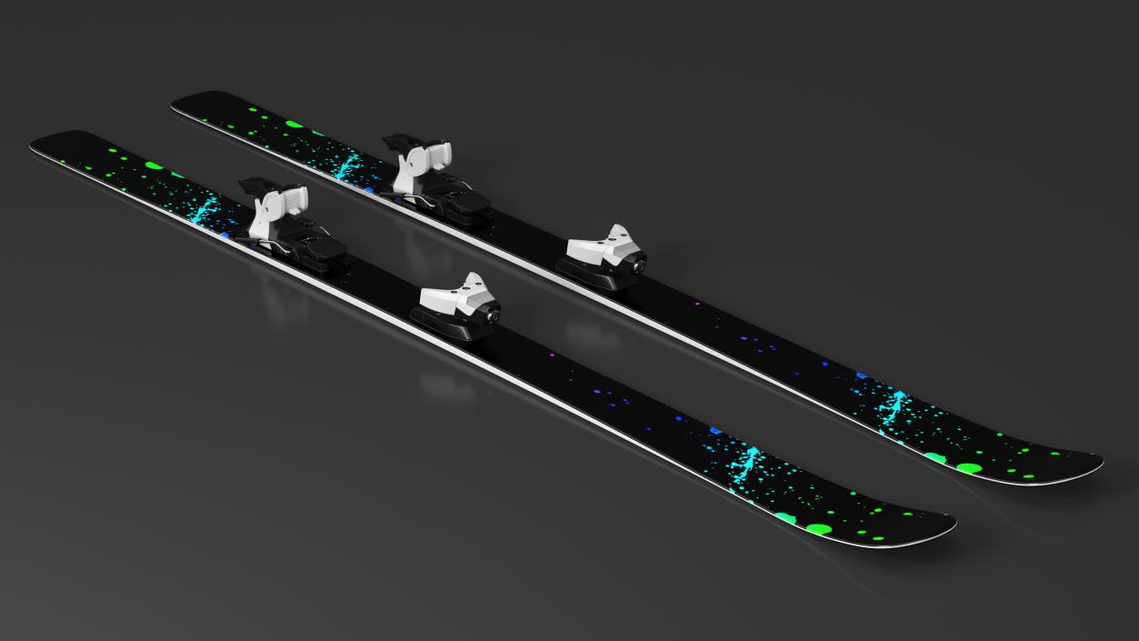 3D Snow Skis 2