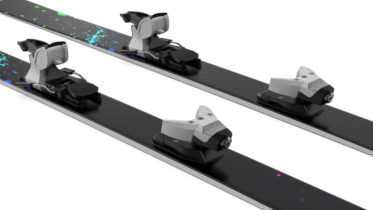 3D Snow Skis 2