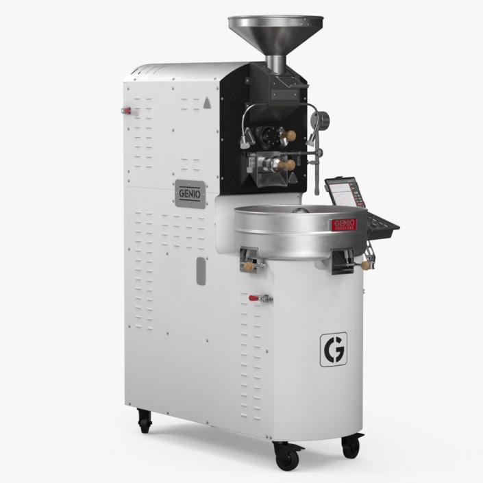 3D Coffee Roaster Machine GENIO model