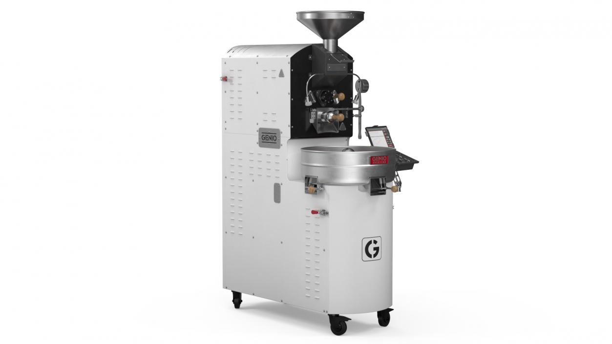 3D Coffee Roaster Machine GENIO model