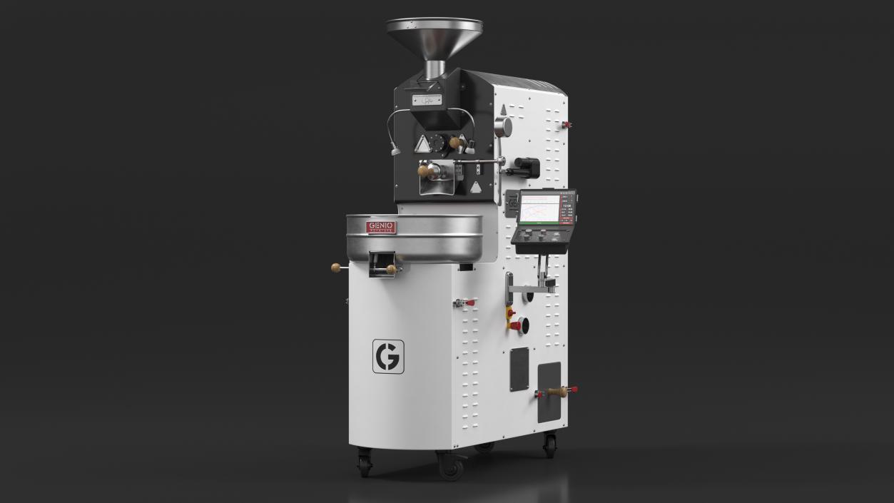 3D Coffee Roaster Machine GENIO model