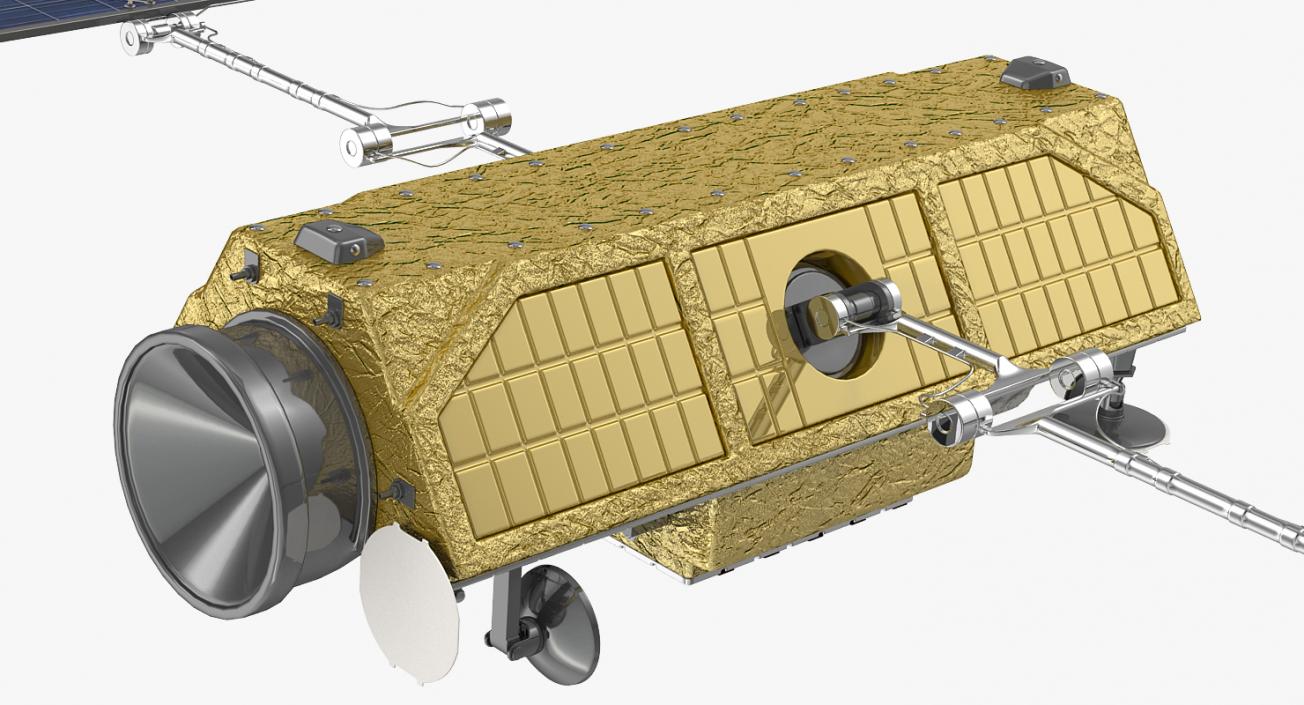 Communications Satellite 3D model