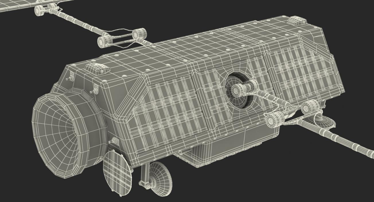 Communications Satellite 3D model