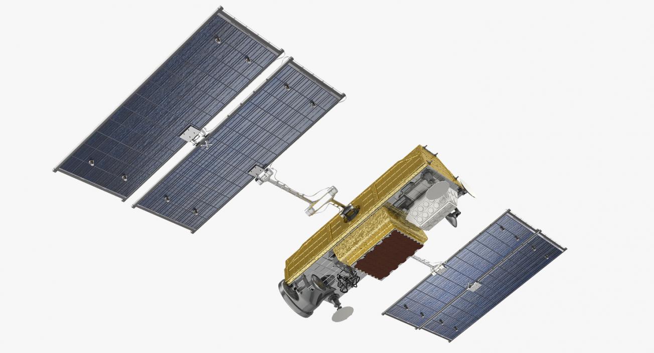 Communications Satellite 3D model