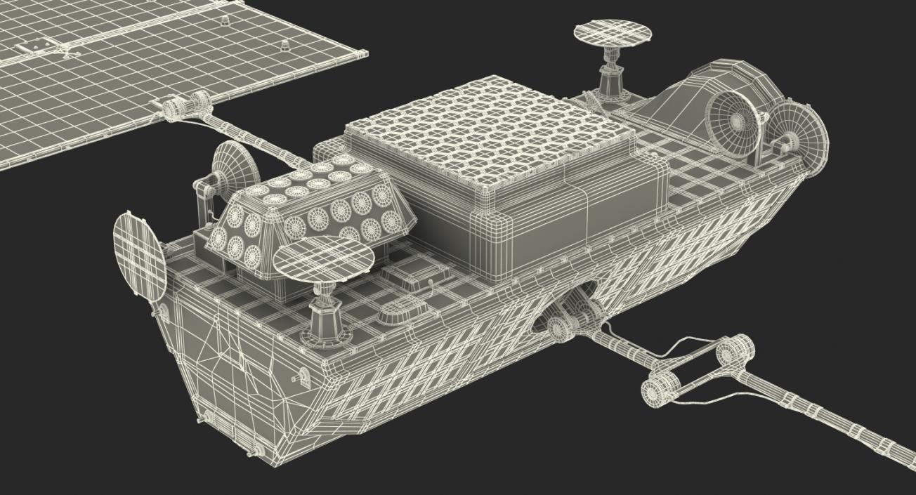 Communications Satellite 3D model