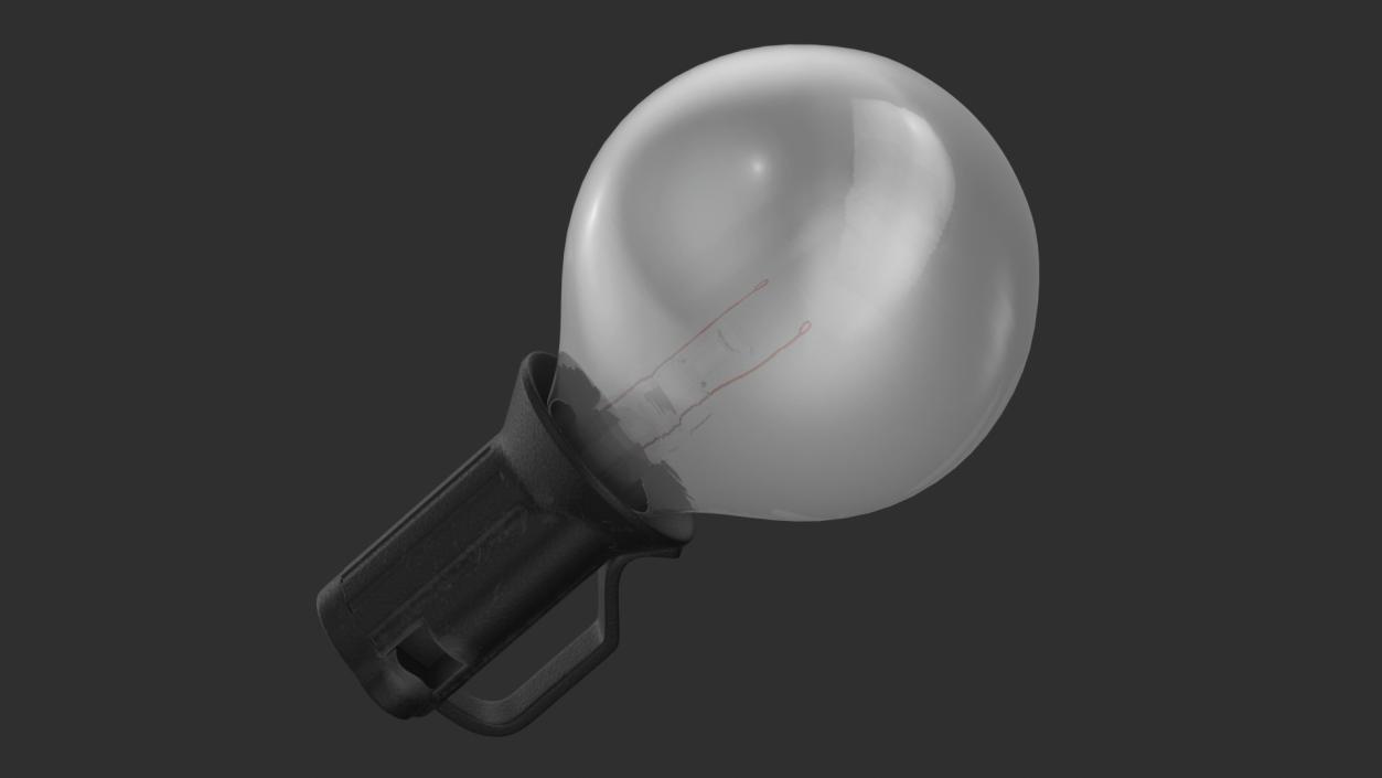 Edison Light Bulb 3D