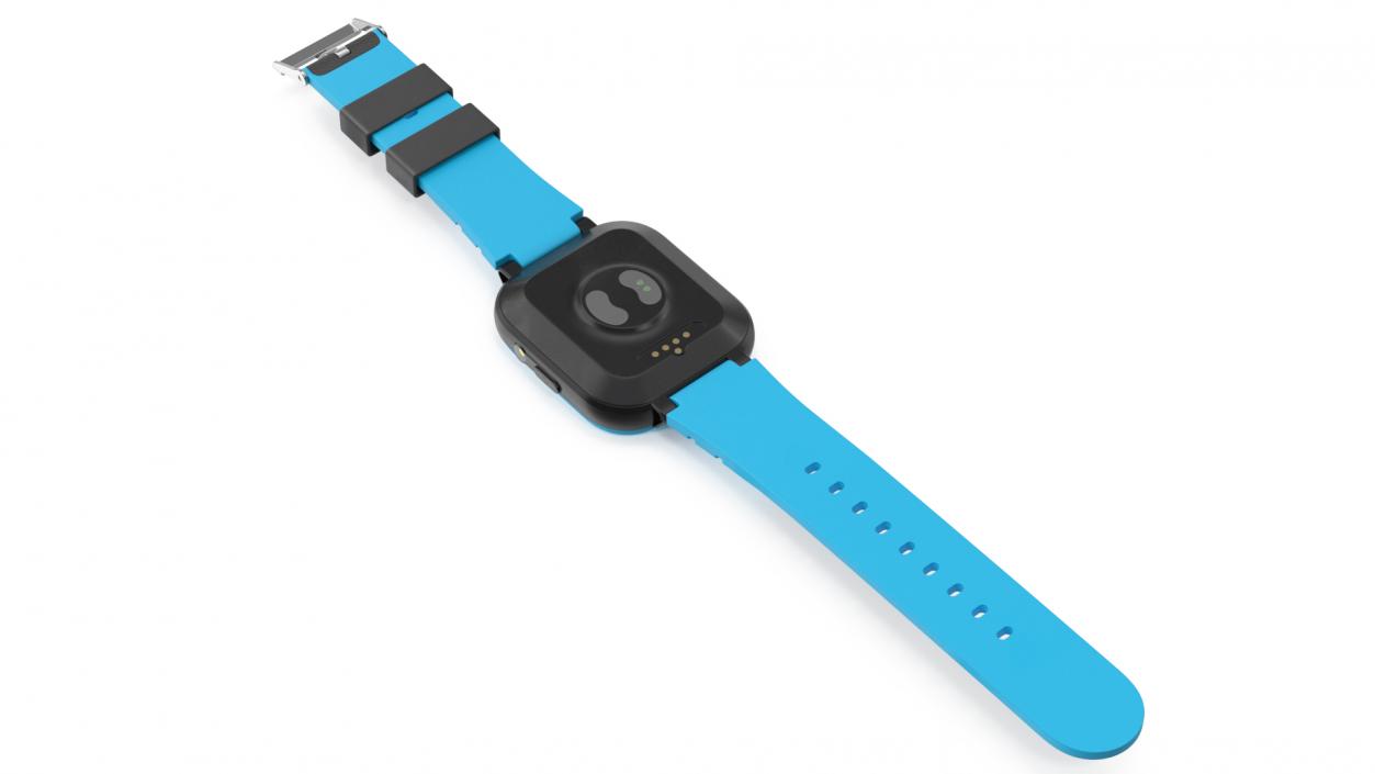 3D Kids Smart Watch Blue