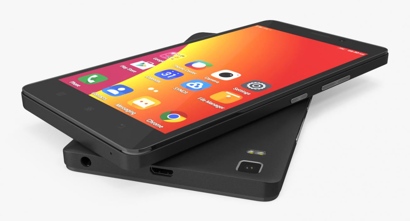 3D Lenovo A7000 Onyx Black model