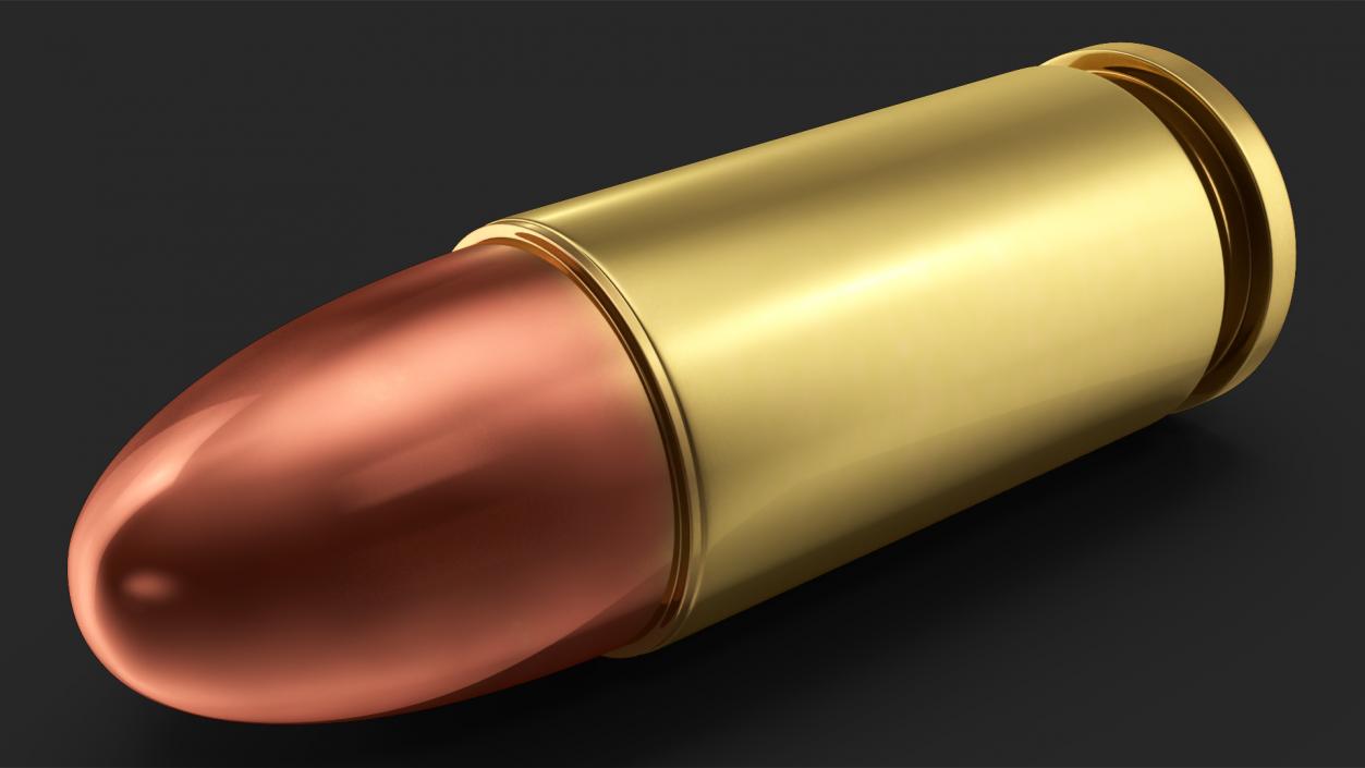 9mm Luger Ammo 3D model