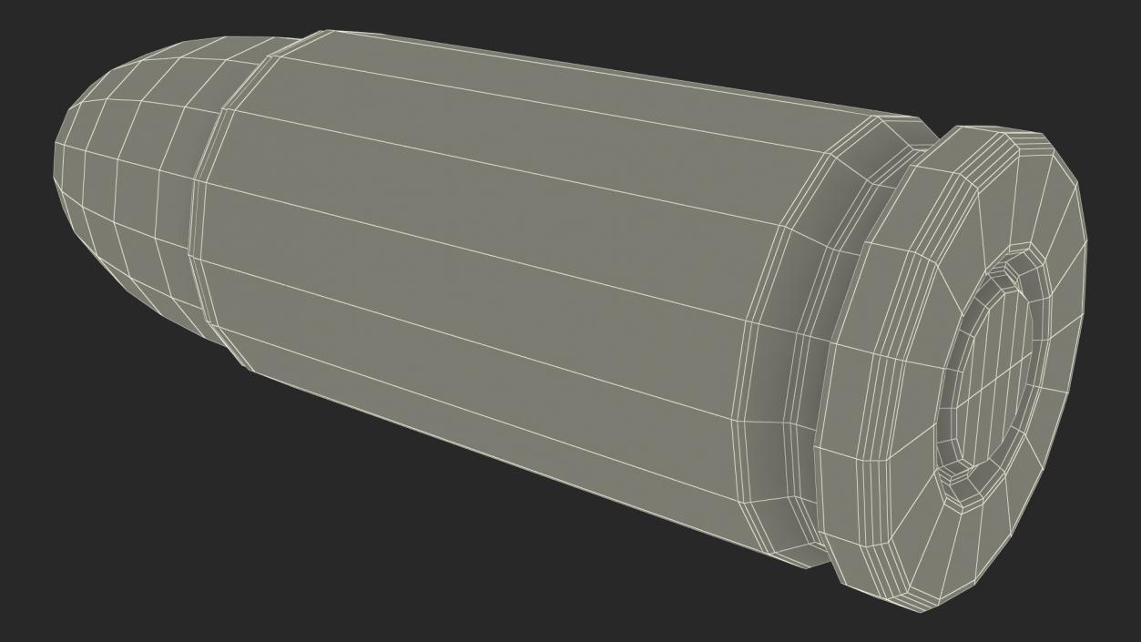 9mm Luger Ammo 3D model