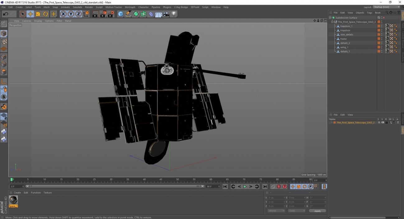 3D The First Space Telescope OAO 2