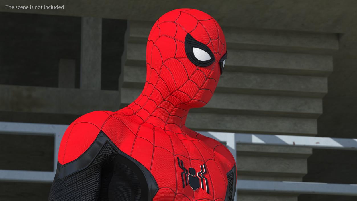 Spider Man Rigged 3D