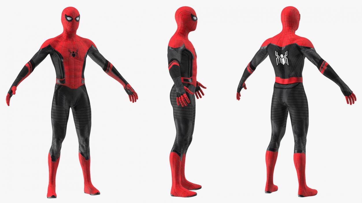 Spider Man Rigged 3D