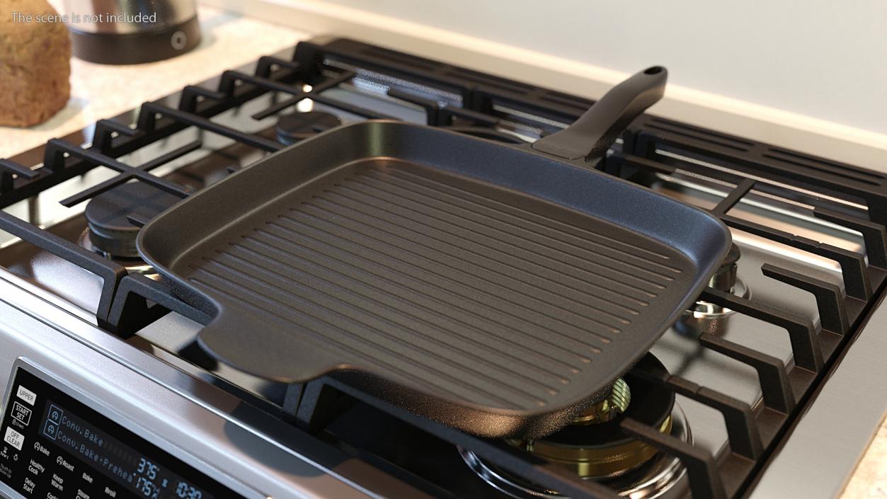 3D Masterpan Aluminum Grill Pan model